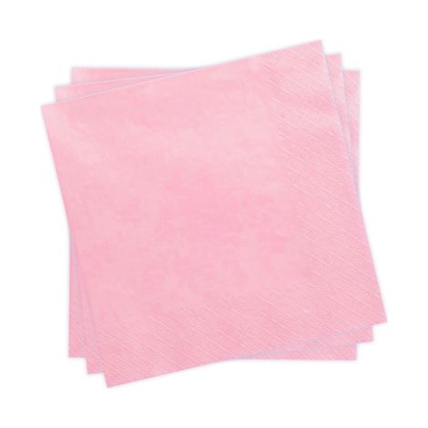Tovaglioli a 3 veli, 20 pezzi, rosa chiaro (1/2)