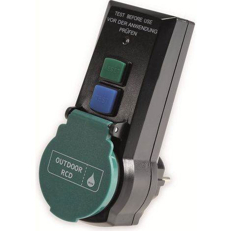 CHILITEC Disjoncteur de sécurité 22821, IP44, Extérieur (1/3)