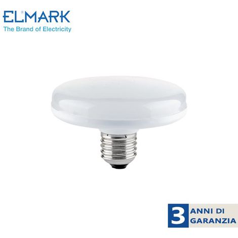 LED LAMP 18W E27 3000K SMD5630 D120MM UFO - Luce CALDA