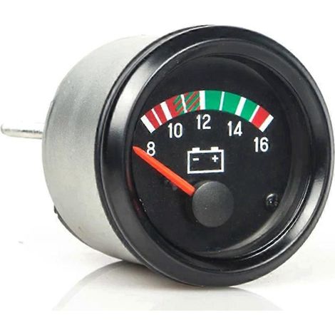 Voltmètre pour camion 12V, groupe électrogène, voltmètre 8-16V-- (1/5)