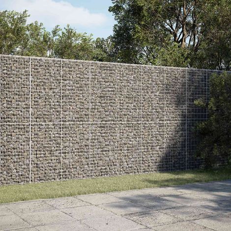vidaXL Gabion avec fil de 3,5 mm et maille de 5x2,5 cm 200x100x200 cm (1/5)