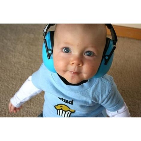 Casque anti-bruit bébé bleu BANZ-Ywey (1/2)