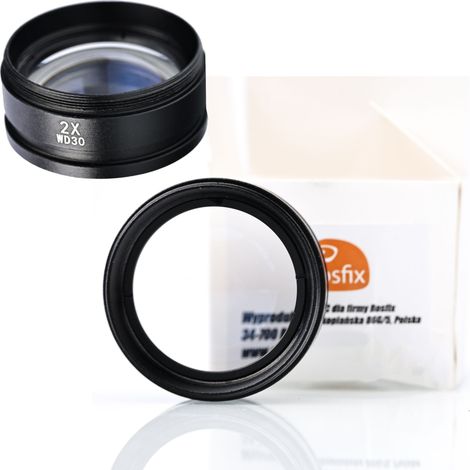 Obiettivo per microscopio stereoscopico 2x