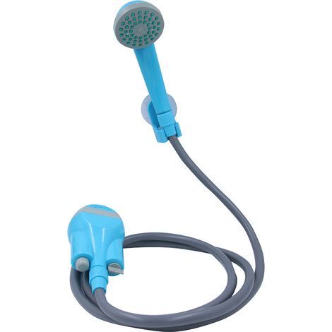 Douche portable extérieure/intérieure avec chargement USB, pompes de pomme de douche rechargeables avec 2 buses pour camping, voyage, lavage de voiture, piscine.