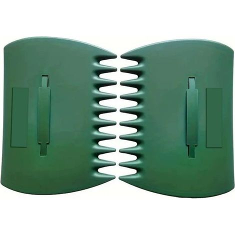 Ramasse-feuilles/râteau robuste pour extérieur – outil de jardinage en plastique pour ramasser les feuilles mortes et les débris de jardin. (1/5)