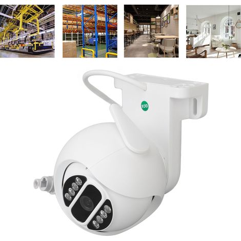 2-Megapixel-Funküberwachungskamera, Nachtsicht, HD-Auflösung, Fernsteuerung über WLAN, Ultra-HD-PTZ-Außenkamera, 12 V DC (1/5)