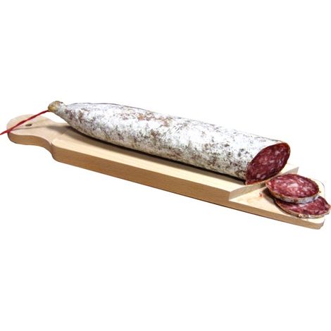 TAGLIERE IN LEGNO PER SALAME cm. 37x7,5x2