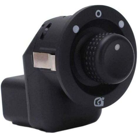 Interrupteur rétroviseur électrique, XU, Bouton réglage Clio 4, 8200676529, Remplacement pour Clio MK4 2012-O Label -