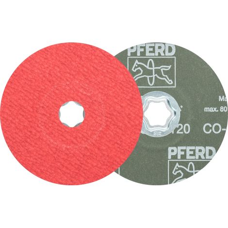 Pferd – Disque à lamelles inox Co-Cool 125mm – Grain céramique auto-affûtant – Boîte de 25 – Pour meuleuse d'angle (1/9)
