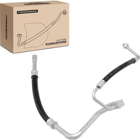 Klimaanlagenleitung, Hochdruck- und Niederdruckleitung, Material: Stahlseilverstärkter synthetischer Gummischlauch, Außendurchmesser: 0,001, (1/5)