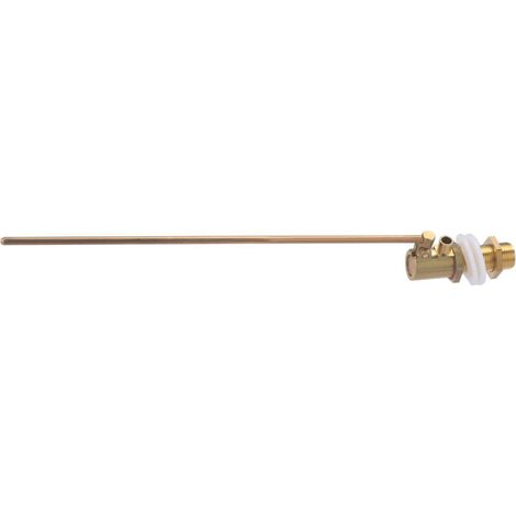 – Robinet flotteur mâle 12x17 en laiton – Tige Ø5 mm pour arrêt automatique – Système de remplissage d'eau (1/4)