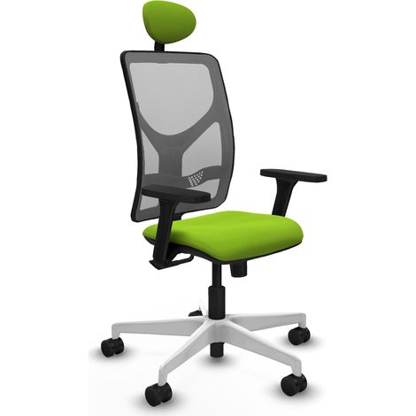 Chaise de bureau piqueras y crespo Motilla noir mousse support lombaire (1/2)