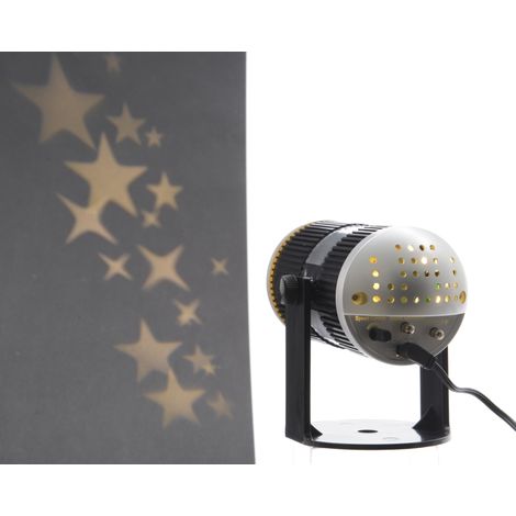 LED PROJEKTOR STERN INNEN 12.5 X 9.5 X 10.5 CM,WARMWEISS