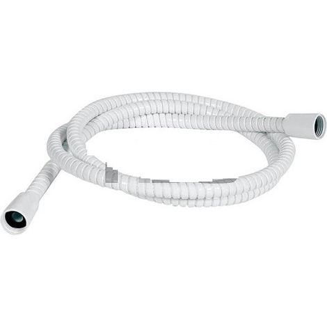 Flexible de douche Powerflex blanc  Longueur flexible: 200 cm