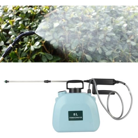 Kleine (8 l) elektrische Schulterspritze, Gießkanne, Gartenspritze, Landwirtschaftsspritze, Desinfektionsspritze, Haushaltsspritze, blau (1/5)