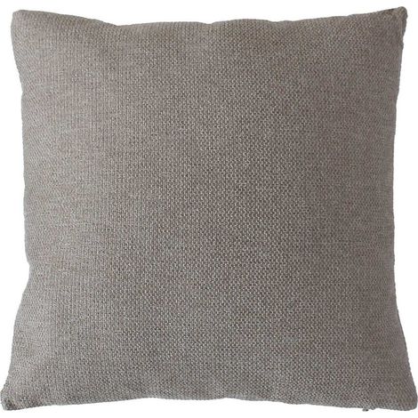 Coussin Déco en Velours "Lagarta" 40x40cm Taupe