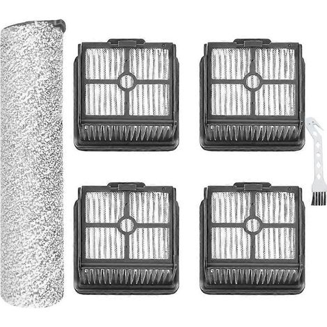 Ersatzteile und Zubehör für den Staubsauger Dreame H12 Core: Hauptbürste, HEPA-Filter, Rotationsbürste und weiteres Zubehör.