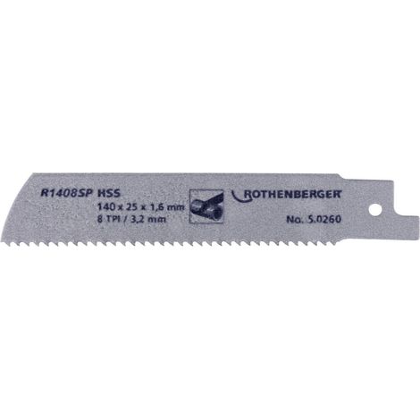 ROTHENBERGER Spezial-Rohrsägeblatt, 140x25x1,6 - 50260