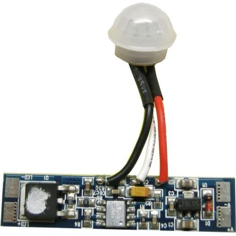 Jandei - Interrupteur de mouvement PCB pour bande LED 12/24V DC 96W Interrupteur et régulateur