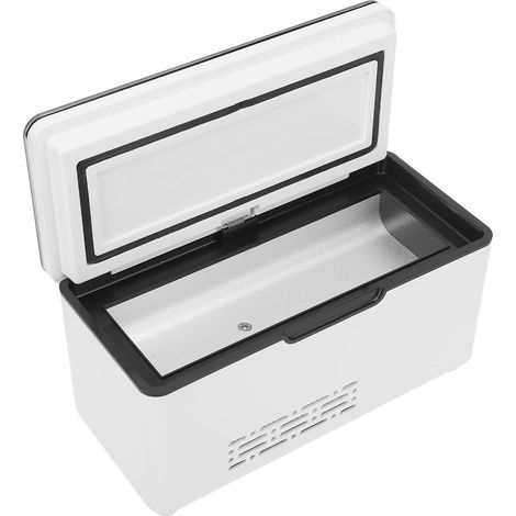 Mini-réfrigérateur à insuline portable avec écran LED, idéal pour les voyages et la voiture (noir). (1/5)