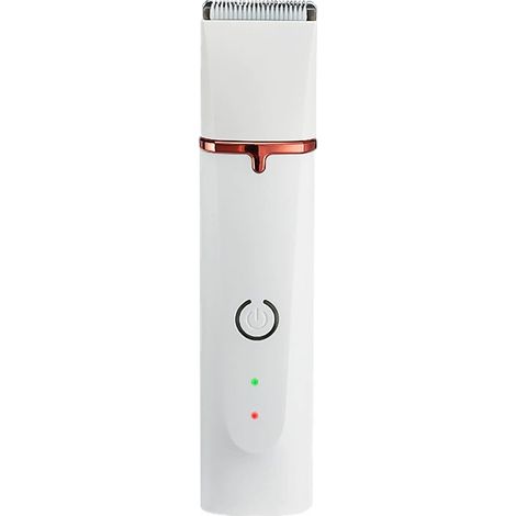 Nouveauté Tondeuse de toilettage étanche 4 en 1 pour animaux de compagnie avec lame en céramique et batterie longue durée (1/2)