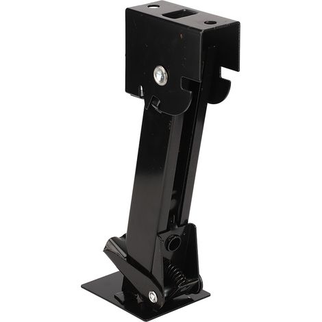 Cric stabilisateur supportant 295 kg (650 lb), capacité de levage de 454 kg (1000 lb), stabilisateurs télescopiques réglables et rabattables (1/5)