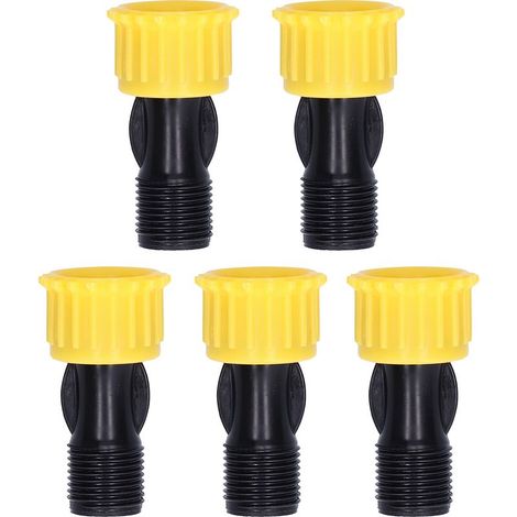 Garden hose sprinkler with bubble filter ball, efficient and water-saving irrigation, easy installation, aluminum structure (1/5)