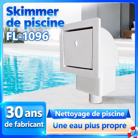 Skimmer de surface pour piscine maçonnée FL-1096 écumeur collecteur de débris et filtration ABS 1,5 kg – Livraison gratuite (1/5)