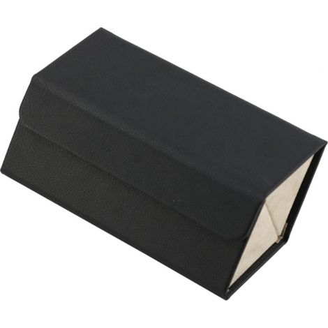 Boîte de rangement pliable portable cuir - tout à portée de main - pliable pour un rangement facile - organisation parfaite assurée (1/5)