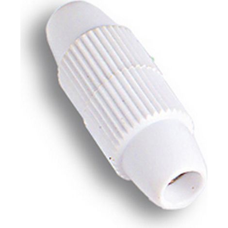 Fme art 32.080 giuntacavo per 2 cavi coassiali   7 mm per tv televisione (1/2)