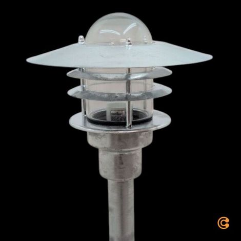 [GEBRAUCHT] B-Ware Nordlux Pollerleuchte Gartenleuchte Agger LED Außenleuchte verzinkt 230V IP54 (1/2)