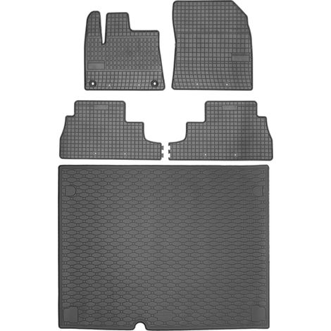 Opel Combo E Life VAN desde 06.2018 SET - Alfombrillas de goma para coche + alfombrilla para maletero