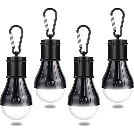 Lanterne de Camping,4 x Lampe de Camping LED Lanterne Lampe Camping, Lampe étanche Nuit d'urgence Lampes de Poche Portable pour Camping, Randonnée, Pêche (1/5)