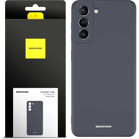 Funda de silicona Spacecase para Galaxy S21 negra (1/5)