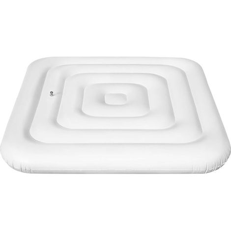 Couverture de spa gonflable 135 cm – Valve de gonflage rapide – Matériau PVC épais – Conserve la chaleur et réduit la consommation d'énergie (1/4)