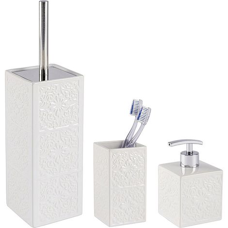 Accessoires de salle de bains CORDOBA WHITE, WENKO