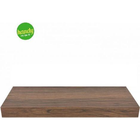Mensolone liscio Mobo Ninfea 90 cm Noce (1/2)