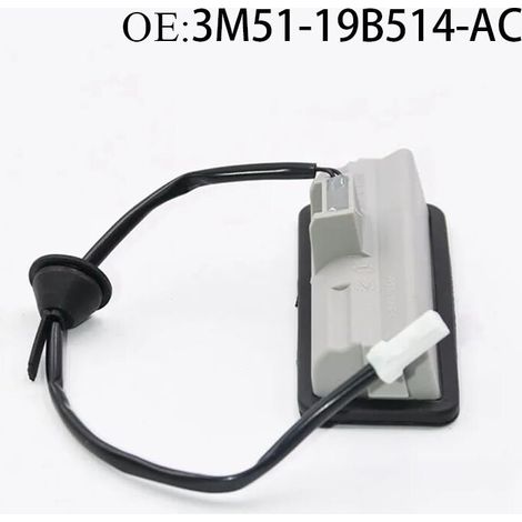 Interrupteur de déverrouillage de coffre 3M51-19B514-AC, adapté à la Ford Focus, commande le déverrouillage électrique du couvercle du coffre.