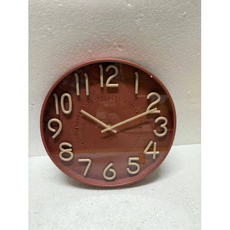 Orologio homy d. 30 cm rosa - Atmosphera créateur d'intérieur (1/5)