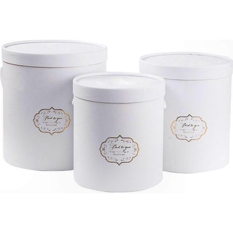 Boîte à fleurs avec poignée, contenant portable pour compositions florales, accessoire de mariage, anniversaire, Saint-Valentin, cadeau, rangement pratique. (1/4)