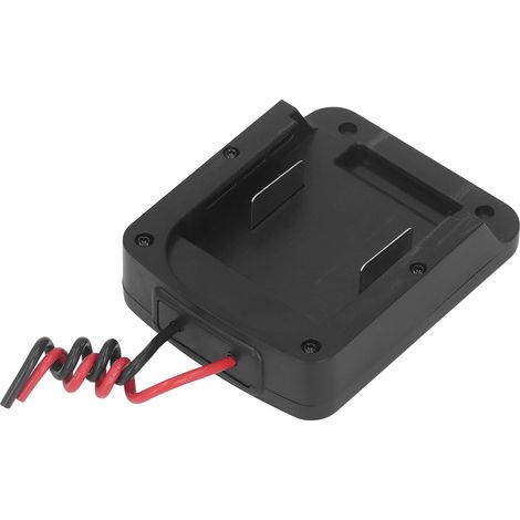 Adaptateur de connexion câblée DIY pour batterie Makita 14.4V et 18V, socle universel, fil 12AWG, kit de raccordement robuste pour réparation et remplacement. (1/5)