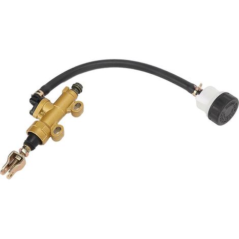 Kit maître-cylindre de frein arrière hydraulique universel pour moto tout-terrain et quad, avec réservoir intégré. (1/4)