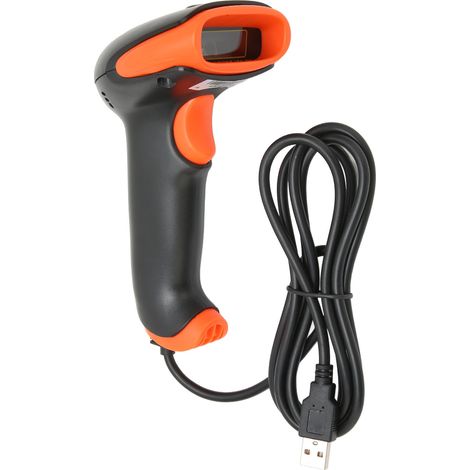 Lecteur de codes-barres efficace, rapide, léger, ergonomique, compact, sûr, fiable et durable pour les commerces.
