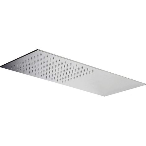 Soffione doccia 50x22 cm Paffoni Slim ZSOF117CR  Cromato - Metallo (1/5)