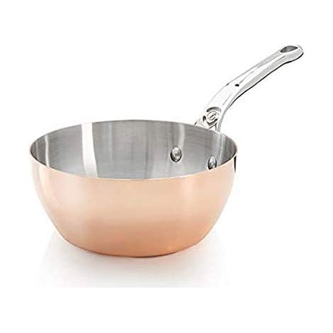 De Buyer Prima Matera Sauteuse Kupfer/Edels. 24cm konisch ind. (1/3)