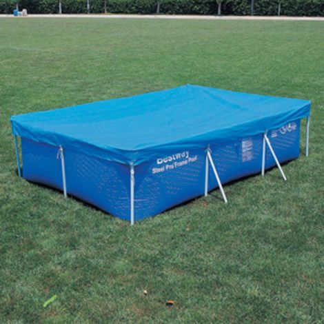 Top Telo Copertura Piscina Rettangolare Con Telaio Fuoriterra 259x170 Bestway