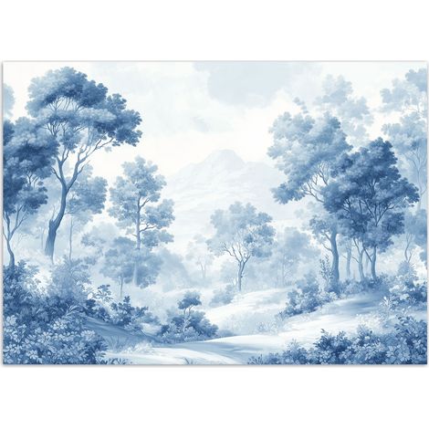 Fototapete Weg durch den Wald 100x70 cm