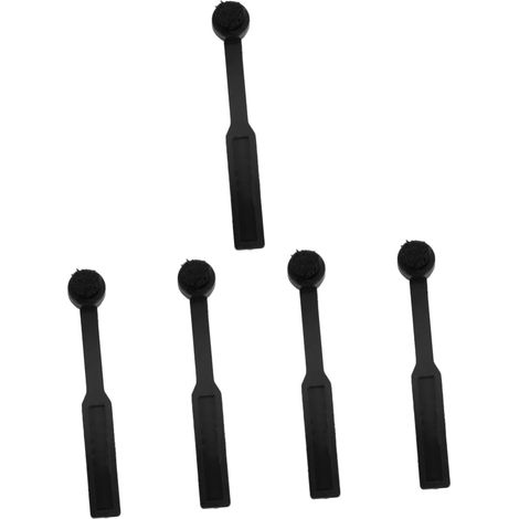 5pièces Brosse De Nettoyage pour Stylus De Disques Vinyles Brosse Antistatique pour Platines Vinyles Et CD Améliore La Qualité Sonore Et Protège Vos Albums (1/5)