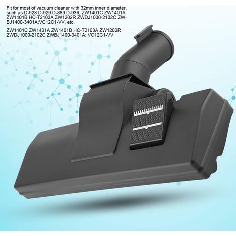 Testina spazzola per aspirapolvere con diametro interno di 32 mm, accessorio universale per tappeti e pavimenti, compatibile con la maggior parte degli aspirapolvere - ALTRO (1/3)