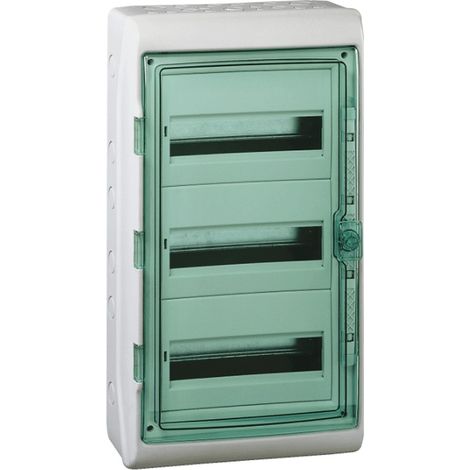 Quadro parete schneider electric kaedra ip65 3 file 36 moduli - 10344
